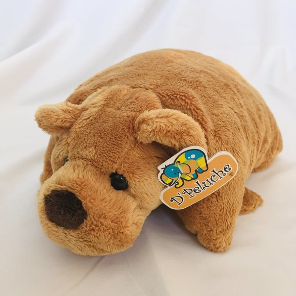 D’Peluche Brown Bear Pillow Pet 🧸 - Picture 4 of 4